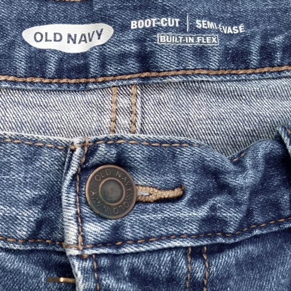 Old Navy Men's Straight cut Jeans, 33/30 - Picture 5 of 6